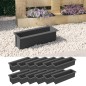 vidaXL Pflanzkasten für Europaletten 12 Stk. Grau 36x13,5x9,5 cm PP vidaXL Pflanzkasten für Europaletten 12 Stk. Grau 36x13,5x9,5 cm PP