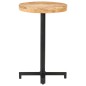 vidaXL Bistrotisch Rund Ø50x75 cm Raues Mangoholz vidaXL Bistrotisch Rund Ø50x75 cm Raues Mangoholz