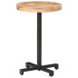 vidaXL Bistrotisch Rund Ø50x75 cm Raues Mangoholz vidaXL Bistrotisch Rund Ø50x75 cm Raues Mangoholz