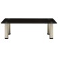 vidaXL TV-Tisch Schwarz 60x35x17 cm Hartglas vidaXL TV-Tisch Schwarz 60x35x17 cm Hartglas