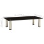 vidaXL TV-Tisch Schwarz 60x35x17 cm Hartglas vidaXL TV-Tisch Schwarz 60x35x17 cm Hartglas