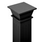 vidaXL Klassischer Säulen-Pflanzenständer Schwarz 17x17x66 cm MDF vidaXL Klassischer Säulen-Pflanzenständer Schwarz 17x17x66 cm MDF