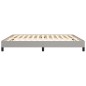 vidaXL Bettgestell Hellgrau 160x200 cm Stoff vidaXL Bettgestell Hellgrau 160x200 cm Stoff