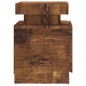 vidaXL Nachttisch Räuchereiche 45x35x52 cm Holzwerkstoff vidaXL Nachttisch Räuchereiche 45x35x52 cm Holzwerkstoff