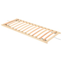 vidaXL Lattenrost mit 13 Latten Verstellbares Kopf- & Fußteil 70x200cm