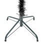 vidaXL Schlanker Weihnachtsbaum Schwarz 120 cm vidaXL Schlanker Weihnachtsbaum Schwarz 120 cm