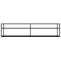 vidaXL TV-Schrank Transparent 180x40x40,5 cm Hartglas vidaXL TV-Schrank Transparent 180x40x40,5 cm Hartglas