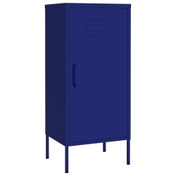 vidaXL Lagerschrank Marineblau 42,5x35x101,5 cm Stahl    