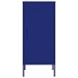vidaXL Lagerschrank Marineblau 42,5x35x101,5 cm Stahl vidaXL Lagerschrank Marineblau 42,5x35x101,5 cm Stahl