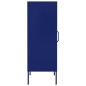 vidaXL Lagerschrank Marineblau 42,5x35x101,5 cm Stahl vidaXL Lagerschrank Marineblau 42,5x35x101,5 cm Stahl