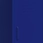 vidaXL Lagerschrank Marineblau 42,5x35x101,5 cm Stahl vidaXL Lagerschrank Marineblau 42,5x35x101,5 cm Stahl