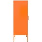 vidaXL Lagerschrank Orange 42,5x35x101,5 cm Stahl vidaXL Lagerschrank Orange 42,5x35x101,5 cm Stahl