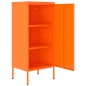 vidaXL Lagerschrank Orange 42,5x35x101,5 cm Stahl vidaXL Lagerschrank Orange 42,5x35x101,5 cm Stahl