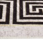vidaXL Teppich Waschbar 160x230 cm Hellbeige Rutschfest vidaXL Teppich Waschbar 160x230 cm Hellbeige Rutschfest