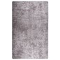 vidaXL Teppich Waschbar 160x230 cm Grau Rutschfest vidaXL Teppich Waschbar 160x230 cm Grau Rutschfest