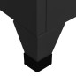 vidaXL Schließfachschrank Schwarz 38x40x180 cm Stahl vidaXL Schließfachschrank Schwarz 38x40x180 cm Stahl