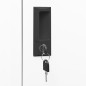 vidaXL Schließfachschrank Weiß 38x40x180 cm Stahl vidaXL Schließfachschrank Weiß 38x40x180 cm Stahl