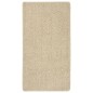 vidaXL Shaggy-Teppich Creme 80x150 cm Rutschfest vidaXL Shaggy-Teppich Creme 80x150 cm Rutschfest