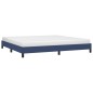 Bettgestell Blau 200x200 cm Stoff Bettgestell Blau 200x200 cm Stoff
