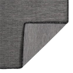 vidaXL Outdoor-Teppich Flachgewebe 80x250 cm Grau
