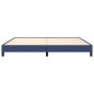 Bettgestell Blau 200x200 cm Stoff Bettgestell Blau 200x200 cm Stoff