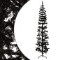 vidaXL Künstlicher Halb-Weihnachtsbaum Ständer Schlank Schwarz 180 cm vidaXL Künstlicher Halb-Weihnachtsbaum Ständer Schlank Schwarz 180 cm