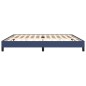 Bettgestell Blau 200x200 cm Stoff Bettgestell Blau 200x200 cm Stoff