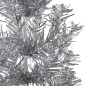 vidaXL Künstlicher Halb-Weihnachtsbaum Ständer Schlank Silbern 210 cm vidaXL Künstlicher Halb-Weihnachtsbaum Ständer Schlank Silbern 210 cm