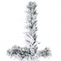 vidaXL Künstlicher Halb-Weihnachtsbaum mit Schnee Schlank 210 cm vidaXL Künstlicher Halb-Weihnachtsbaum mit Schnee Schlank 210 cm