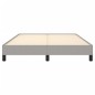 Bettgestell Hellgrau 140x190 cm Stoff Bettgestell Hellgrau 140x190 cm Stoff