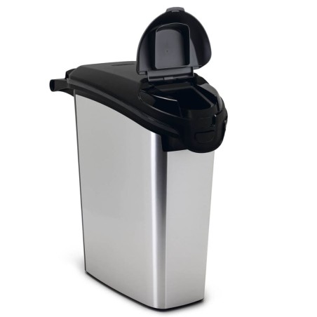 Curver Tierfutterbehälter 10 kg 23 L Silber 794071