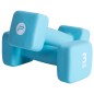 Pure2Improve Kurzhantel-Set 2×3 kg Neopren Blau Pure2Improve Kurzhantel-Set 2×3 kg Neopren Blau