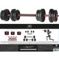 XQ Max 3-in-1 Kurzhantel- und Langhantel-Set 20 kg XQ Max 3-in-1 Kurzhantel- und Langhantel-Set 20 kg