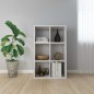 vidaXL Bücherregal/Sideboard Weiß 66×30×97,8 cm Holzwerkstoff vidaXL Bücherregal/Sideboard Weiß 66×30×97,8 cm Holzwerkstoff