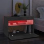 vidaXL TV-Schrank mit LED-Leuchten Betongrau 60x35x40 cm vidaXL TV-Schrank mit LED-Leuchten Betongrau 60x35x40 cm