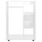 vidaXL Kleiderschrank Hochglanz-Weiß 80x40x110 cm Holzwerkstoff vidaXL Kleiderschrank Hochglanz-Weiß 80x40x110 cm Holzwerkstoff