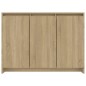 vidaXL Sideboard Sonoma-Eiche 102x33x75 cm Holzwerkstoff vidaXL Sideboard Sonoma-Eiche 102x33x75 cm Holzwerkstoff