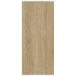 vidaXL Sideboard Sonoma-Eiche 102x33x75 cm Holzwerkstoff vidaXL Sideboard Sonoma-Eiche 102x33x75 cm Holzwerkstoff
