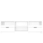 vidaXL TV-Schrank Hochglanz-Weiß 150x33,5x45 cm Holzwerkstoff vidaXL TV-Schrank Hochglanz-Weiß 150x33,5x45 cm Holzwerkstoff