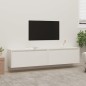 vidaXL Wandschränke 2 Stk. Weiß 80x30x35 cm Massivholz Kiefer vidaXL Wandschränke 2 Stk. Weiß 80x30x35 cm Massivholz Kiefer