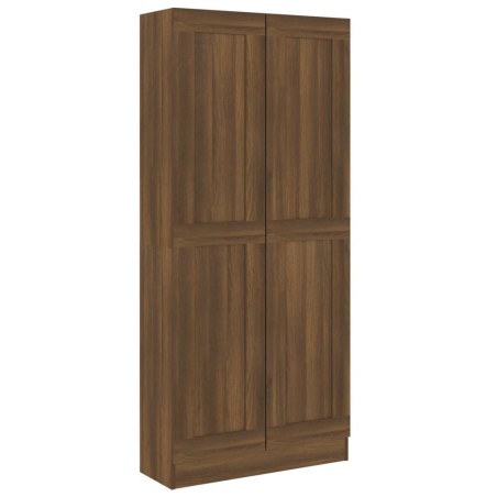 vidaXL Bücherregal Braun Eichen-Optik 82,5x30,5x185,5 cm Holzwerkstoff