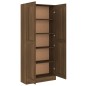 vidaXL Bücherregal Braun Eichen-Optik 82,5x30,5x185,5 cm Holzwerkstoff vidaXL Bücherregal Braun Eichen-Optik 82,5x30,5x185,5 cm Holzwerkstoff