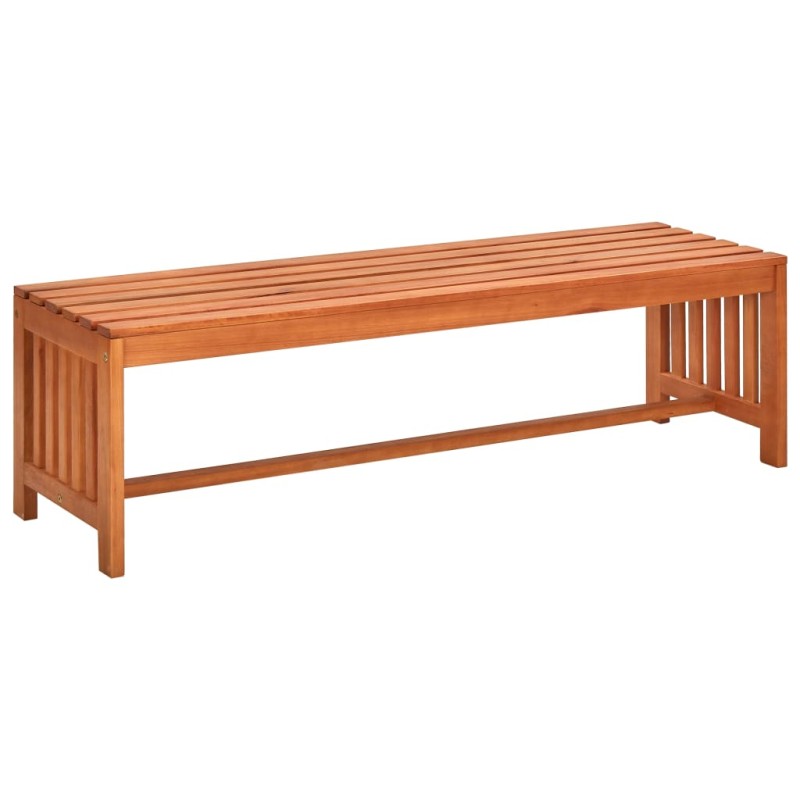 vidaXL Gartenbank 130 cm Eukalyptus Massivholz vidaXL Gartenbank 130 cm Eukalyptus Massivholz
