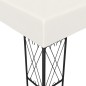 vidaXL Pavillon 3×6 m Creme Stoff vidaXL Pavillon 3×6 m Creme Stoff