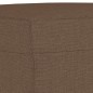 vidaXL Fußhocker Braun 70x55x41 cm Stoff vidaXL Fußhocker Braun 70x55x41 cm Stoff