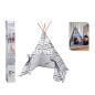 Pets Collection Haustierzelt Tipi Segeltuch 56x56x74 cm Pets Collection Haustierzelt Tipi Segeltuch 56x56x74 cm