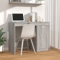 vidaXL Schreibtisch Grau Sonoma 100x50x76 cm Holzwerkstoff vidaXL Schreibtisch Grau Sonoma 100x50x76 cm Holzwerkstoff