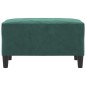 vidaXL Fußhocker Dunkelgrün 70x55x41 cm Samt vidaXL Fußhocker Dunkelgrün 70x55x41 cm Samt