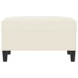 vidaXL Fußhocker Creme 70x55x41 cm Samt vidaXL Fußhocker Creme 70x55x41 cm Samt