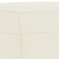 vidaXL Fußhocker Creme 70x55x41 cm Samt vidaXL Fußhocker Creme 70x55x41 cm Samt